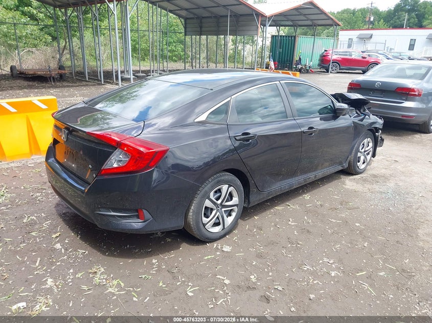 Vin: 2hgfc2f57jh509825, lot: 46261952, honda civic lx 20184