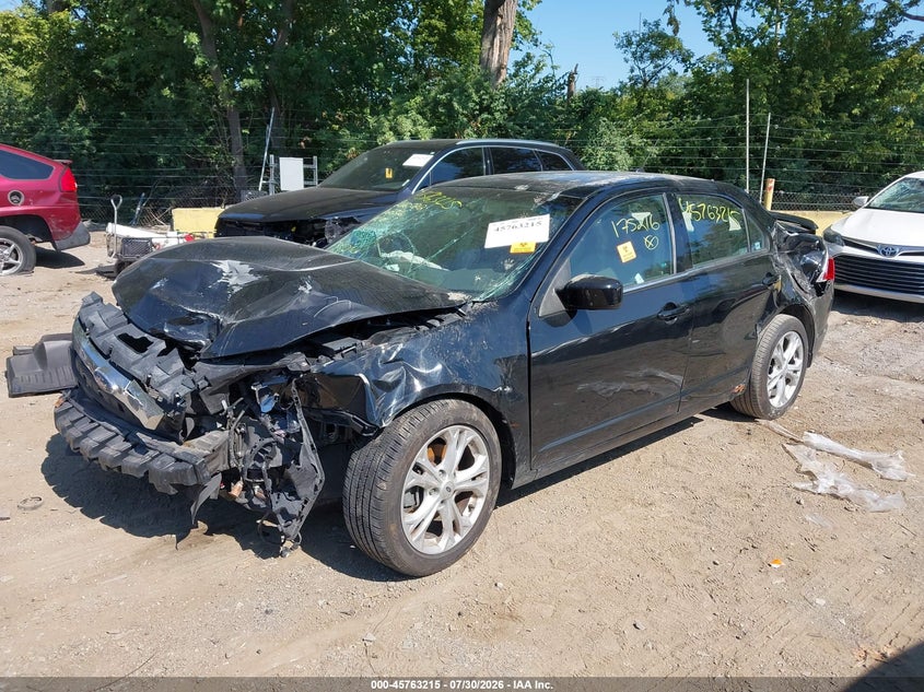 Vin: 3fahp0haxcr175216, lot: 46261964, ford fusion se 20122