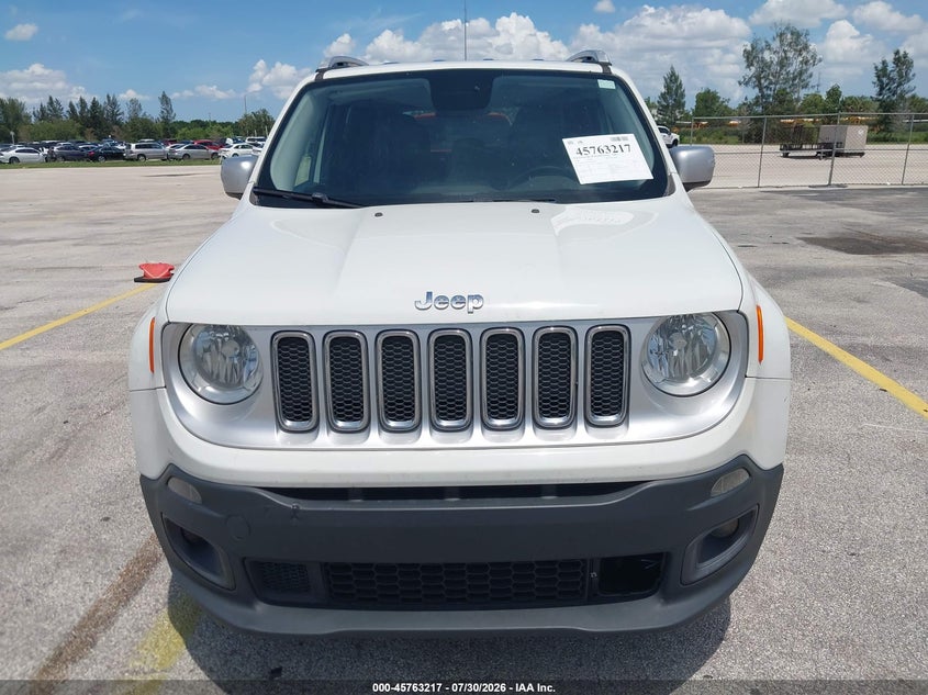 2016 JEEP RENEGADE SPORT UTILITY VEHICLE 2.4L I-4 VVT, 180HP