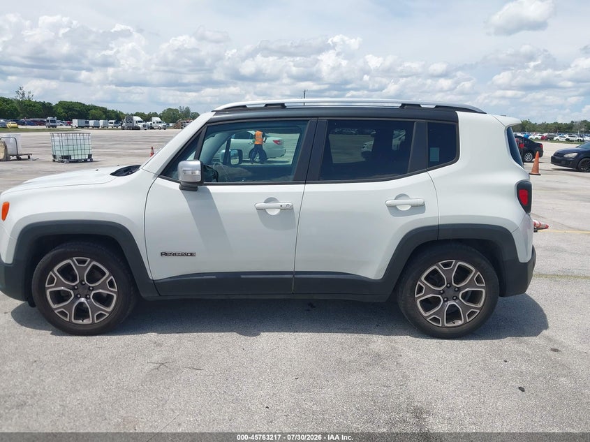 2016 JEEP RENEGADE SPORT UTILITY VEHICLE 2.4L I-4 VVT, 180HP