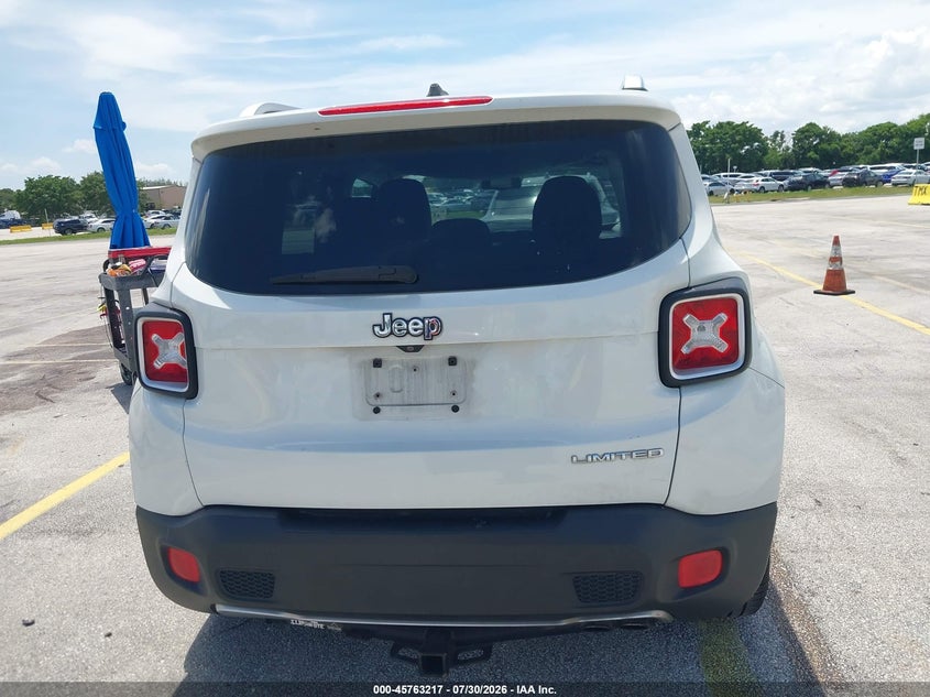 2016 JEEP RENEGADE SPORT UTILITY VEHICLE 2.4L I-4 VVT, 180HP