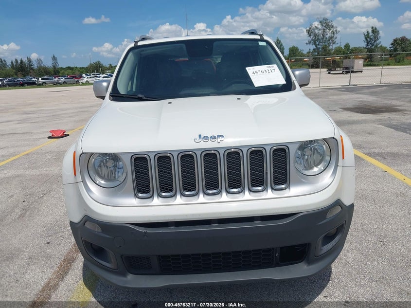 2016 JEEP RENEGADE SPORT UTILITY VEHICLE 2.4L I-4 VVT, 180HP