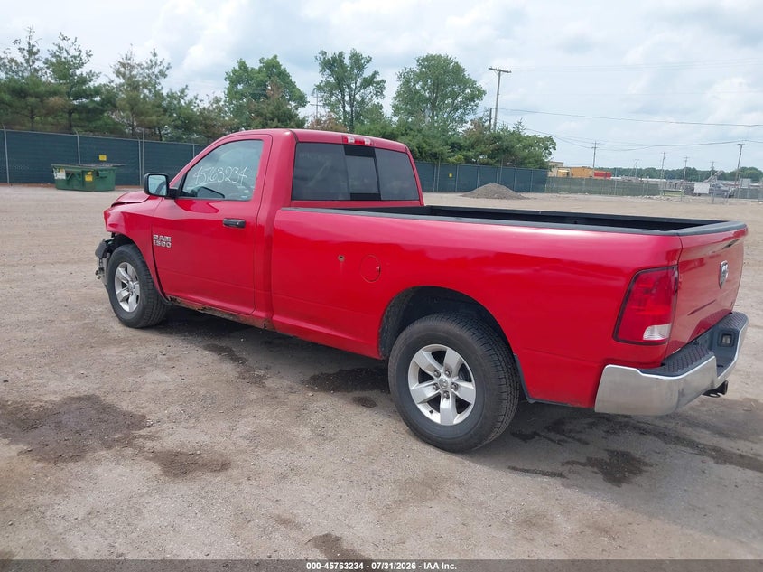 Vin: 3c6jr6dg4dg588384, lot: 46261983, ram 1500 tradesman 20133