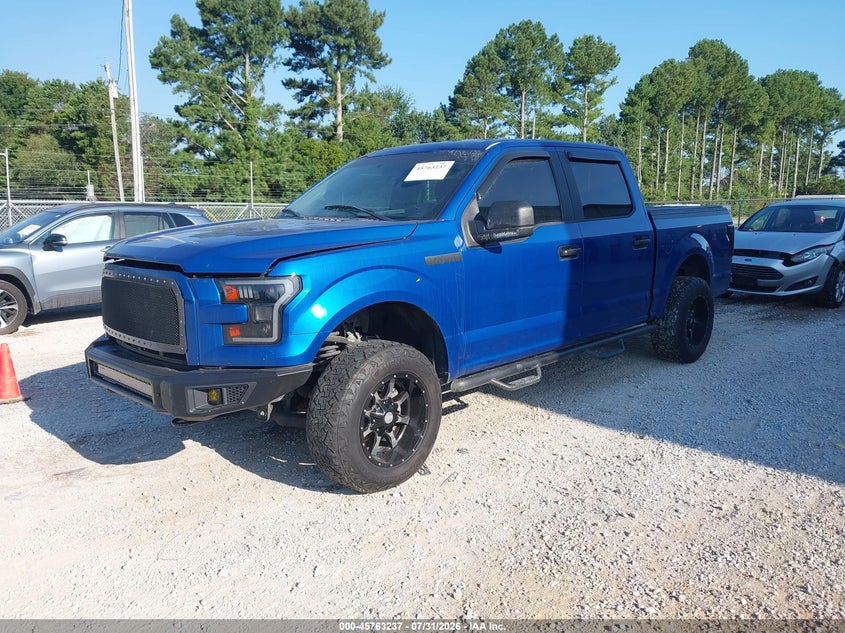 Vin: 1ftew1ep7hkc57530, lot: 46261986, ford f-150 xl 20172