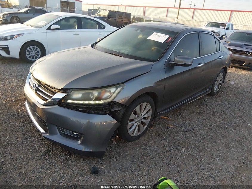 Vin: 1hgcr3f87da027022, lot: 46261988, honda accord ex-l v-6 20132