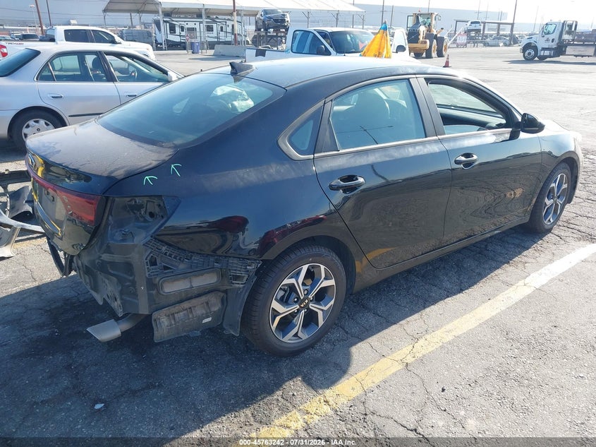 Vin: 3kpf24ad8le194396, lot: 46261991, kia forte lxs 20204