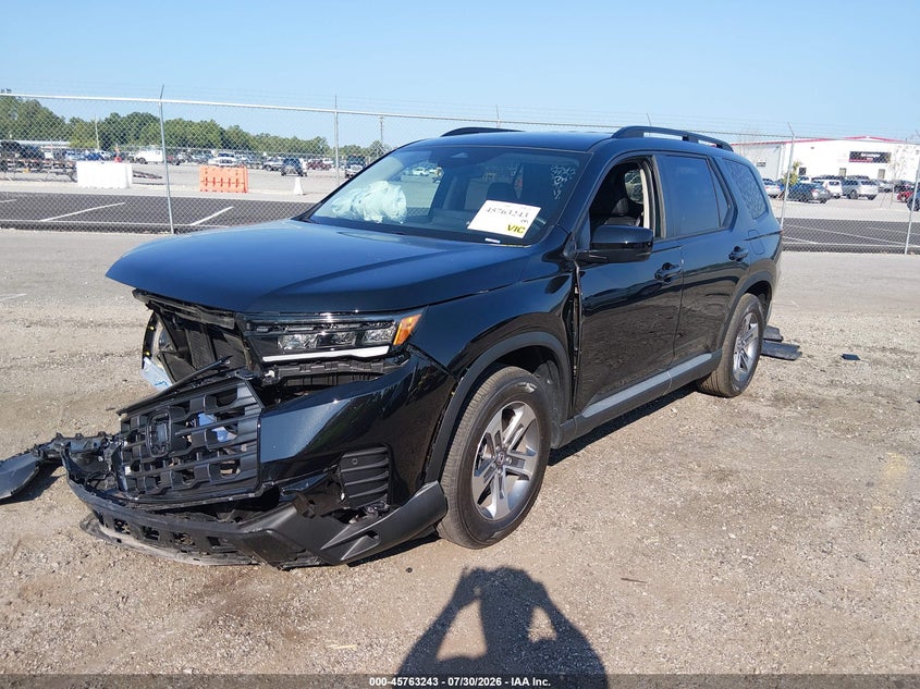 Vin: 5fnyg2h49tb008024, lot: 46261992, honda pilot ex-l 20262