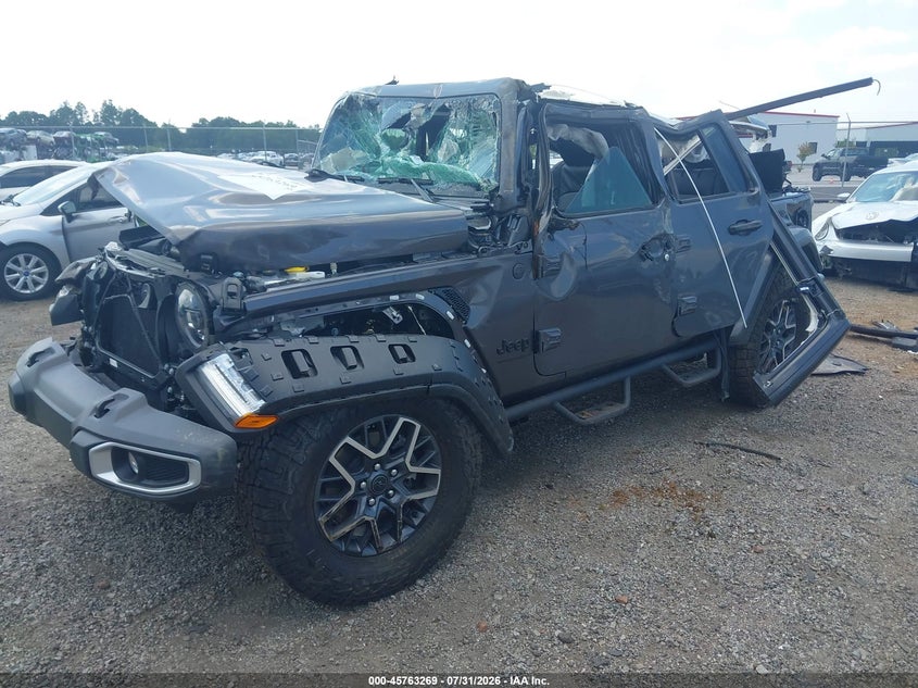 Vin: 1c4pjxen3sw618289, lot: 46262018, jeep wrangler 4-door sahara 4x4 20252