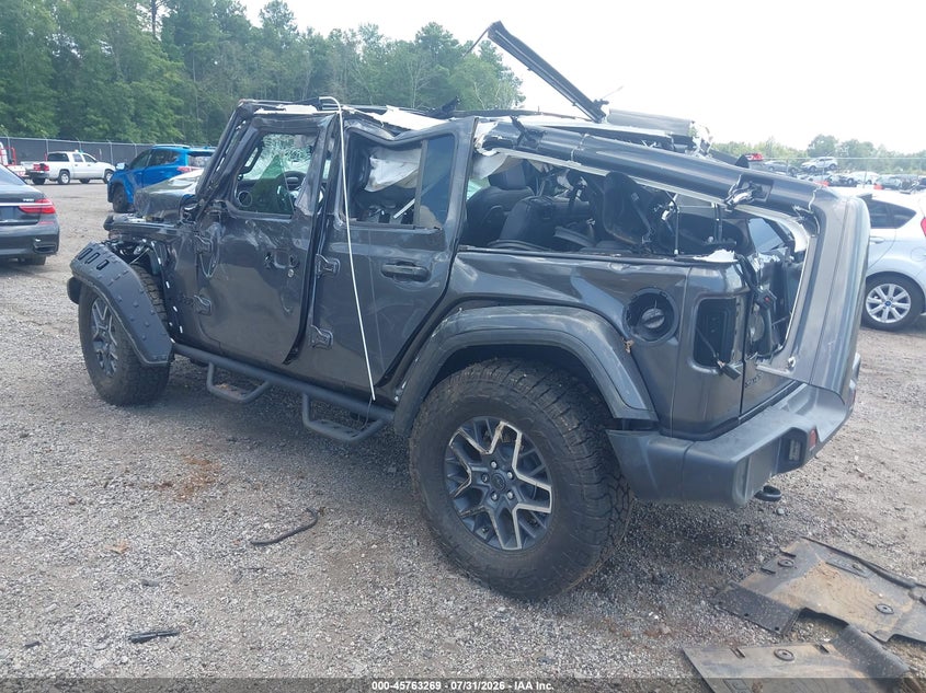 Vin: 1c4pjxen3sw618289, lot: 46262018, jeep wrangler 4-door sahara 4x4 20253