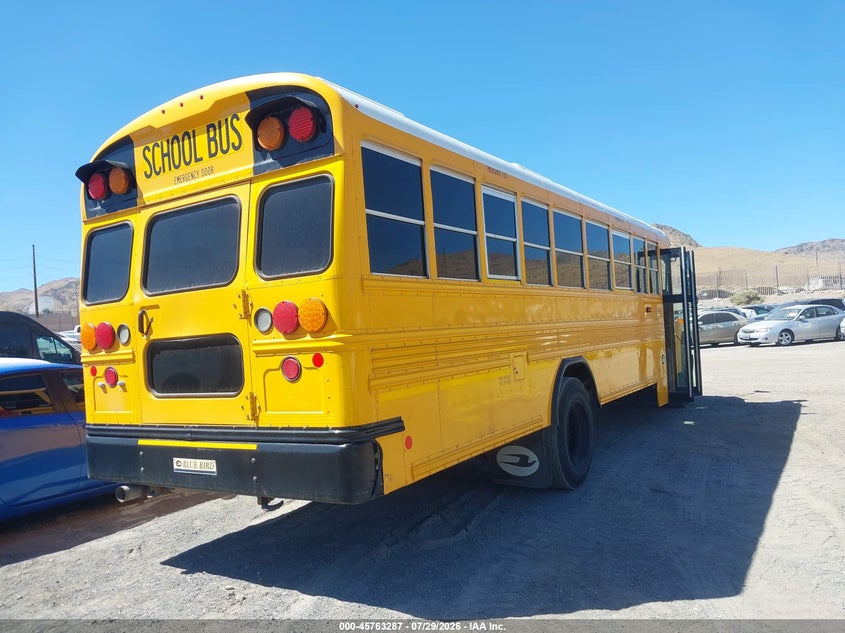 2015 BLUE BIRD SCHOOL BUS / TRANSIT BUS auction photo 4