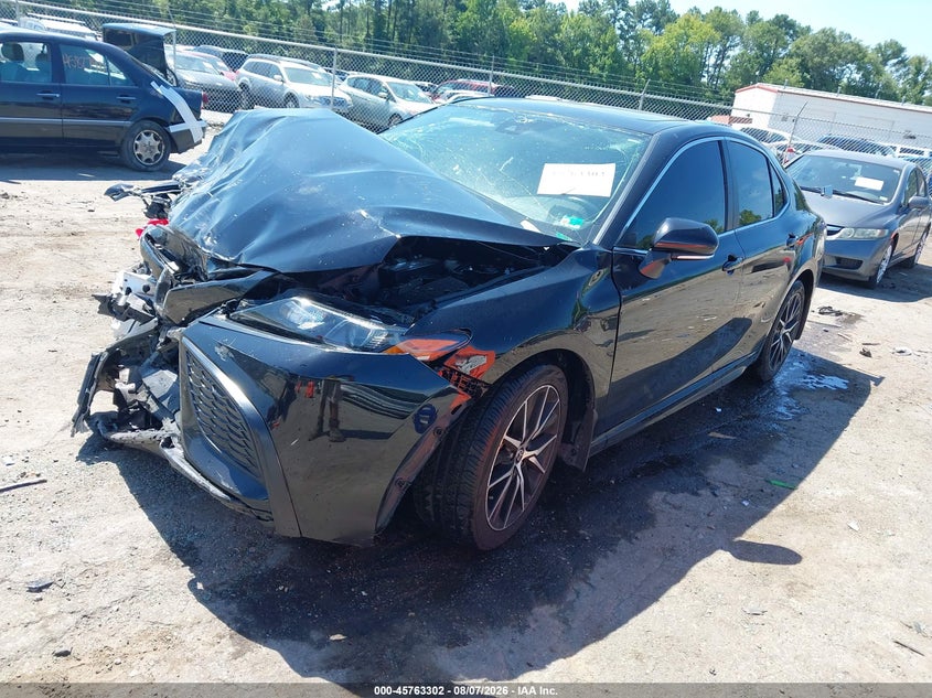 Vin: 4t1g11bk4pu077436, lot: 46262051, toyota camry se awd 20232