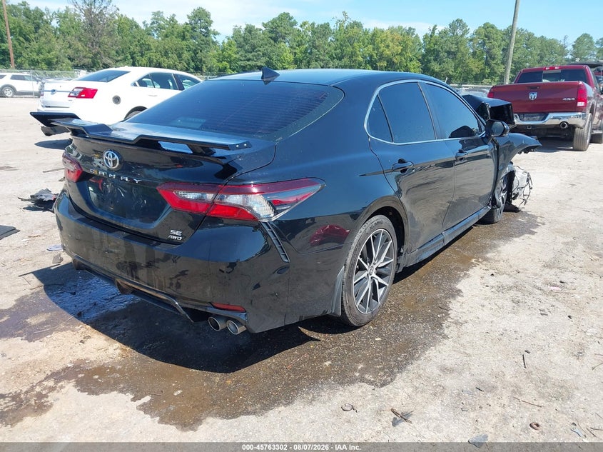 Vin: 4t1g11bk4pu077436, lot: 46262051, toyota camry se awd 20234