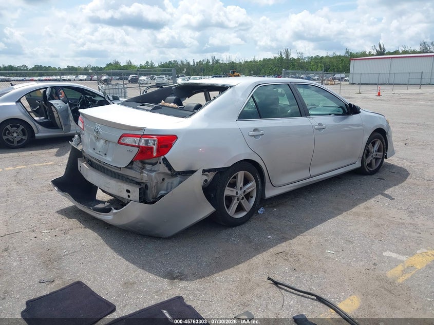 Vin: 4t1bf1fk8cu061465, lot: 46262052, toyota camry se 20124