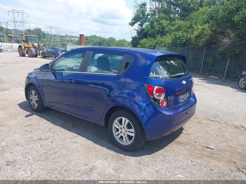 Vin: 1g1jc6sh1d4121158, lot: 46262056, chevrolet sonic lt auto 20133
