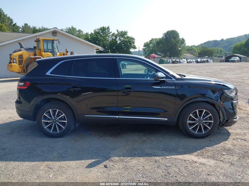 LINCOLN NAUTILUS 2022 VIN 2LMPJ8J96NBL17584