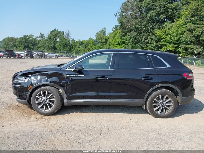 LINCOLN NAUTILUS 2022 VIN 2LMPJ8J96NBL17584