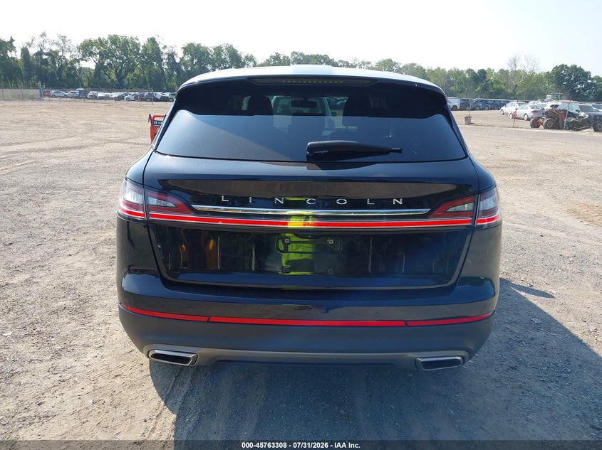 LINCOLN NAUTILUS 2022 VIN 2LMPJ8J96NBL17584