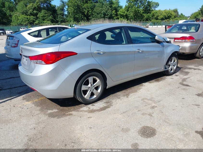Vin: 5npdh4ae7dh162244, lot: 46262058, hyundai elantra gls 20134