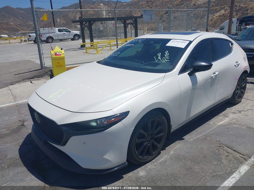 Vin: jm1bpbny8m1401195, lot: 46262060, mazda mazda3 2.5 turbo premium plus 20212