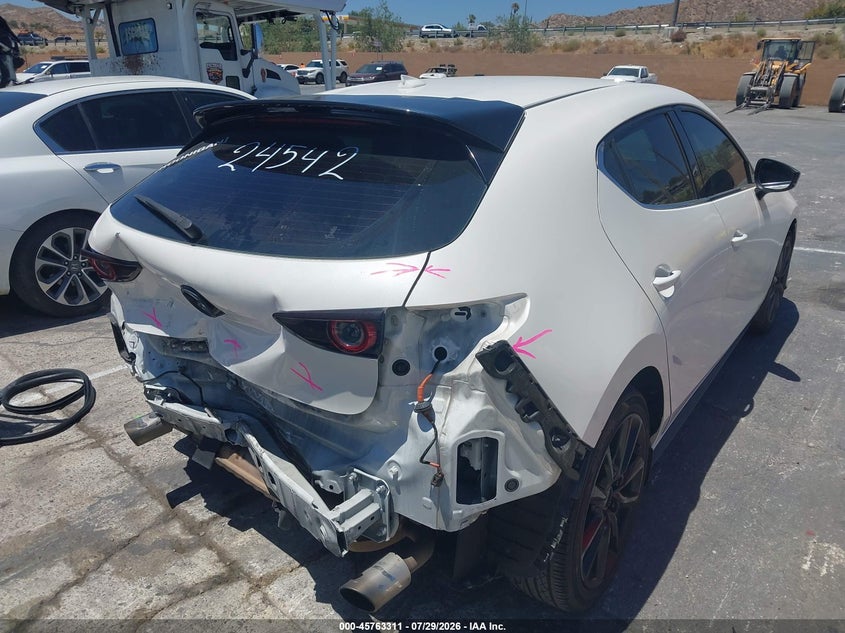 Vin: jm1bpbny8m1401195, lot: 46262060, mazda mazda3 2.5 turbo premium plus 20214