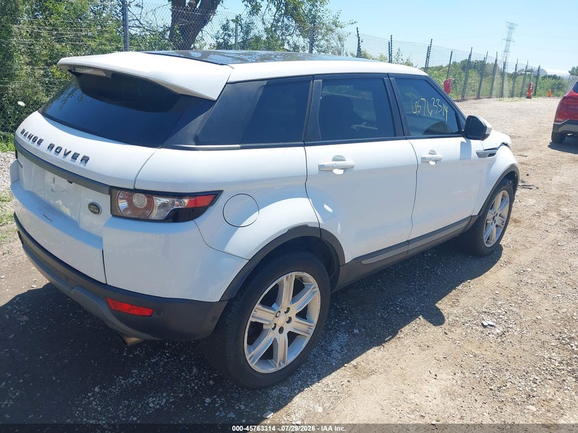 Vin: salvp2bg9fh028003, lot: 46262063, land rover range rover evoque pure 20154
