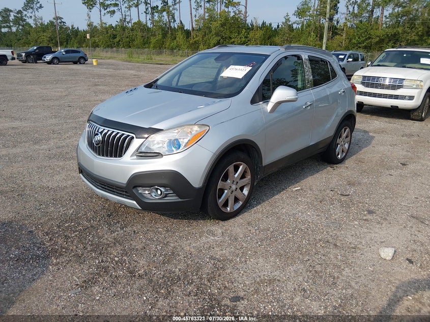 Vin: kl4cjcsb0gb633262, lot: 46262072, buick encore leather 20162