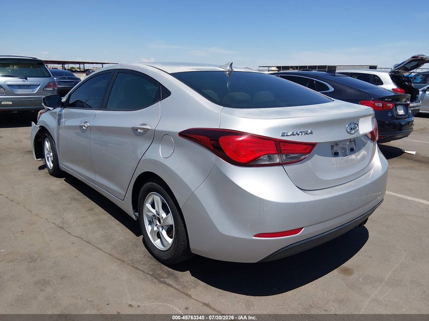 Vin: 5npdh4ae2fh584294, lot: 46262089, hyundai elantra se 20153