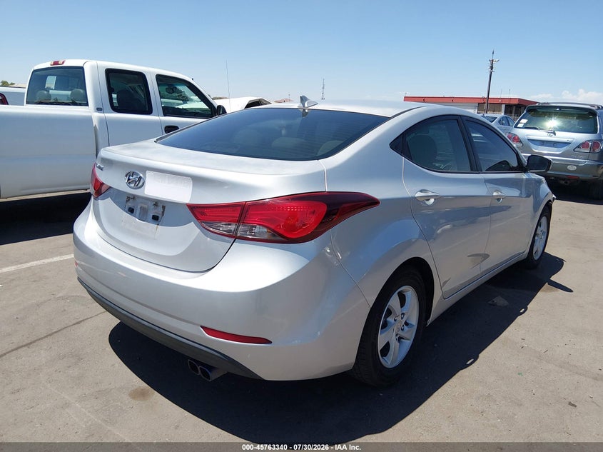 Vin: 5npdh4ae2fh584294, lot: 46262089, hyundai elantra se 20154