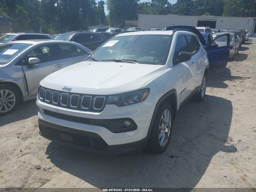Vin: 3c4njdfn2pt573394, lot: 46262091, jeep compass latitude lux fwd 20232