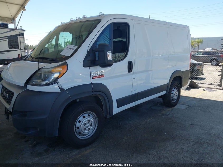 Vin: 3c6lrvng4ne118922, lot: 46262095, ram promaster 1500 low roof 118 wb 20222