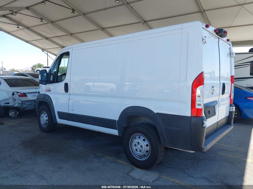 Vin: 3c6lrvng4ne118922, lot: 46262095, ram promaster 1500 low roof 118 wb 20223