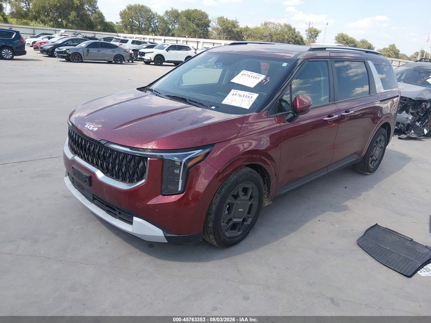 Vin: kndnc5ka1t6090678, lot: 46262102, kia carnival mpv hybrid ex 20262