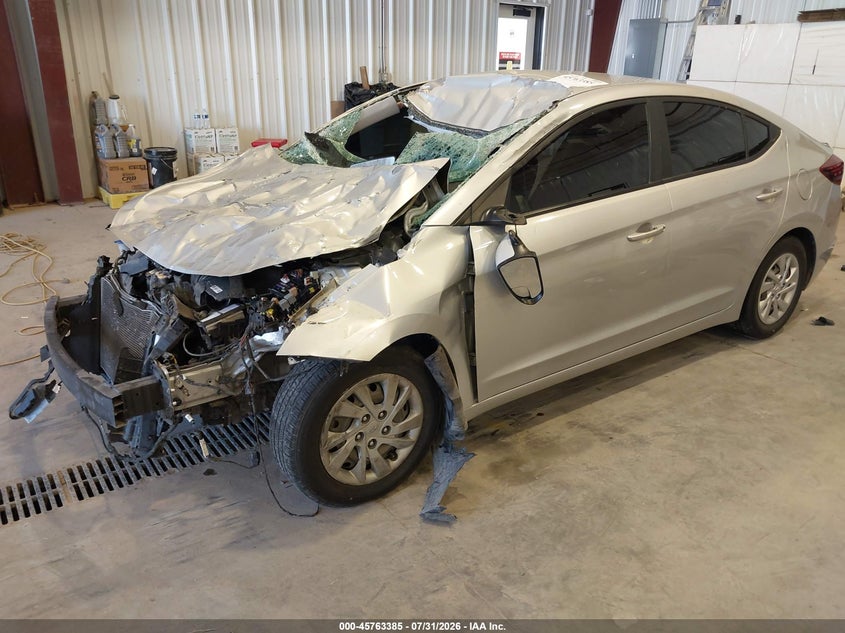 2019 Hyundai Elantra, Удар спереду, IAAI, VIN 5NPD74LF0KH442089 — фото 2