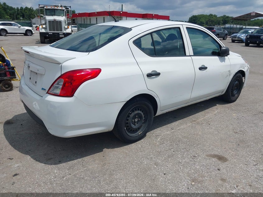 Vin: 3n1cn7ap7fl946632, lot: 46262142, nissan versa 1.6 s+ 20154