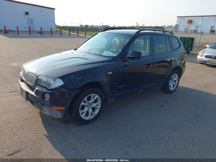 Vin: wbxpc9c41awj36230, lot: 46262143, bmw x3 xdrive30i 20102
