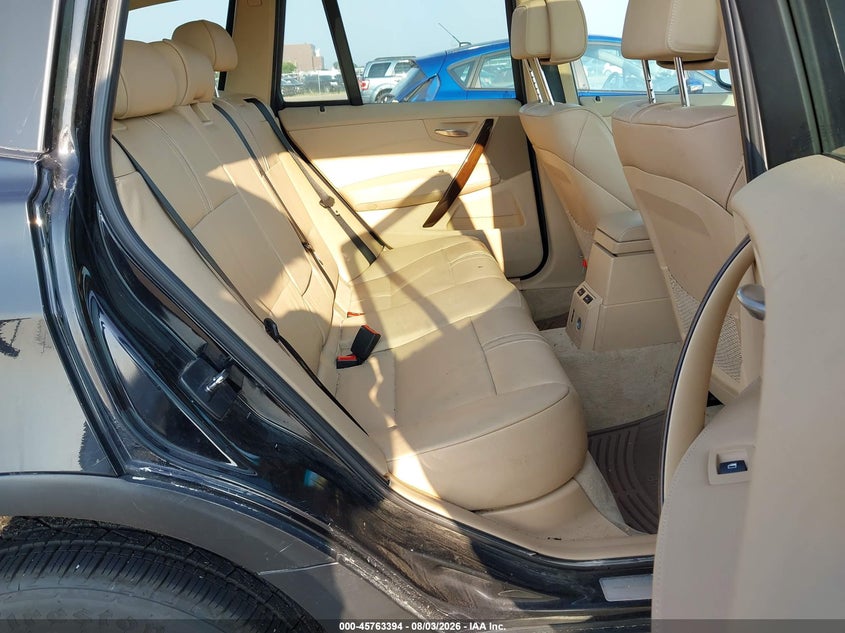 BMW X3 2010 VIN WBXPC9C41AWJ36230