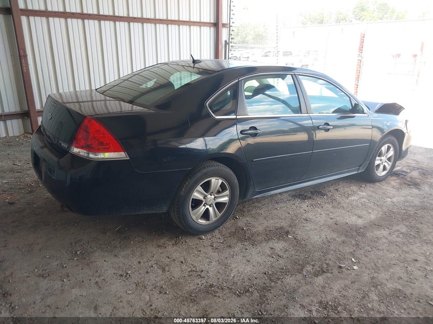 CHEVROLET IMPALA LIMITED 2014 VIN 2G1WB5E32E1124683