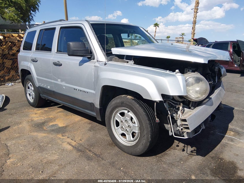 Vin: 1c4njpba4ed602434, lot: 46262155, jeep patriot sport 2014 img_1