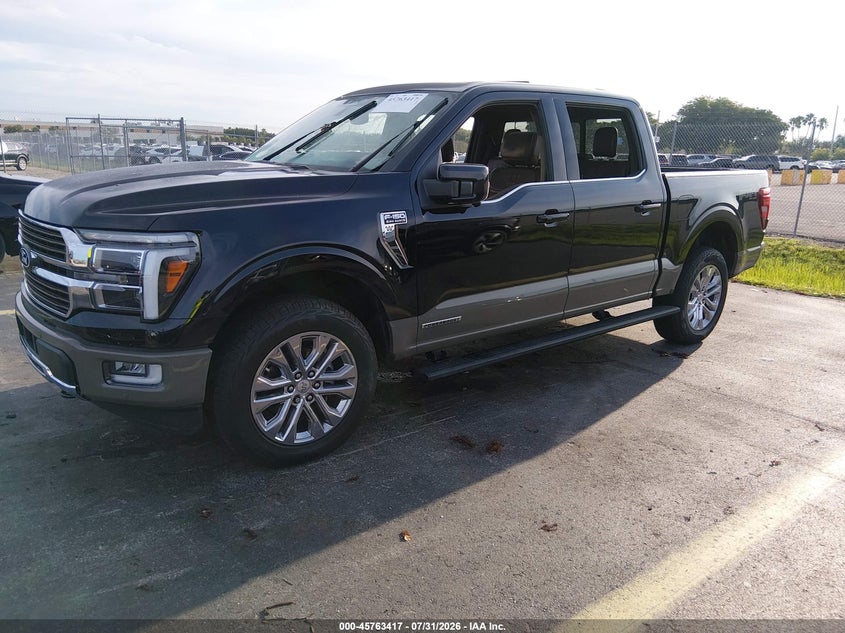 Vin: 1ftfw6ld1sfa74215, lot: 46262166, ford f-150 king ranch 20252