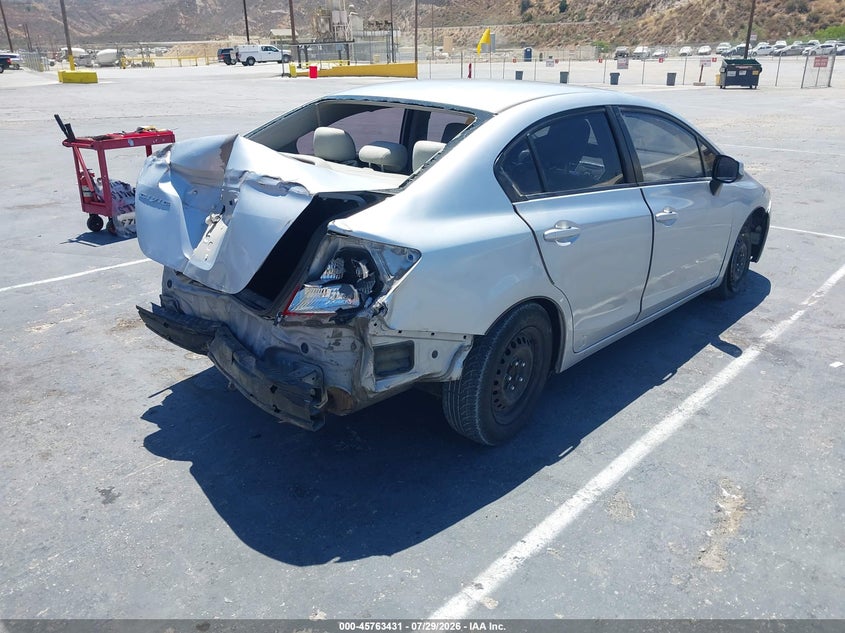 Vin: 2hgfb2f51ch564597, lot: 46262180, honda civic lx 20124
