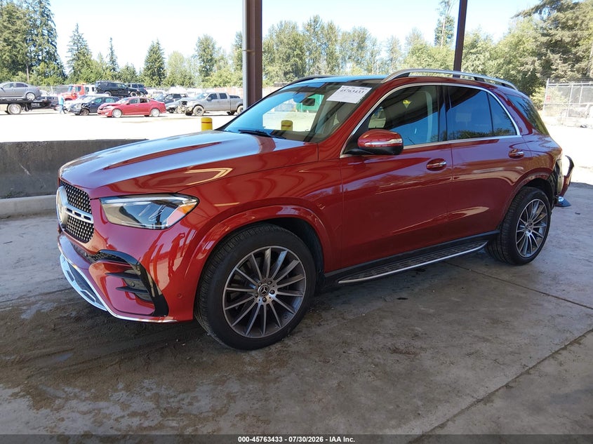 Vin: 4jgfb5ke2rb133298, lot: 46262182, mercedes-benz gle 450 4matic 20242
