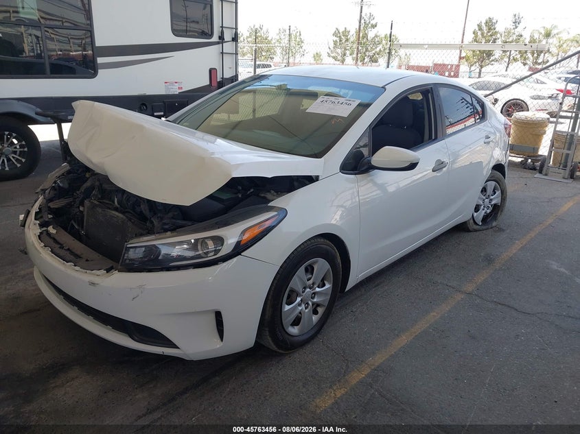 Vin: 3kpfk4a77je240825, lot: 46262205, kia forte lx 20182