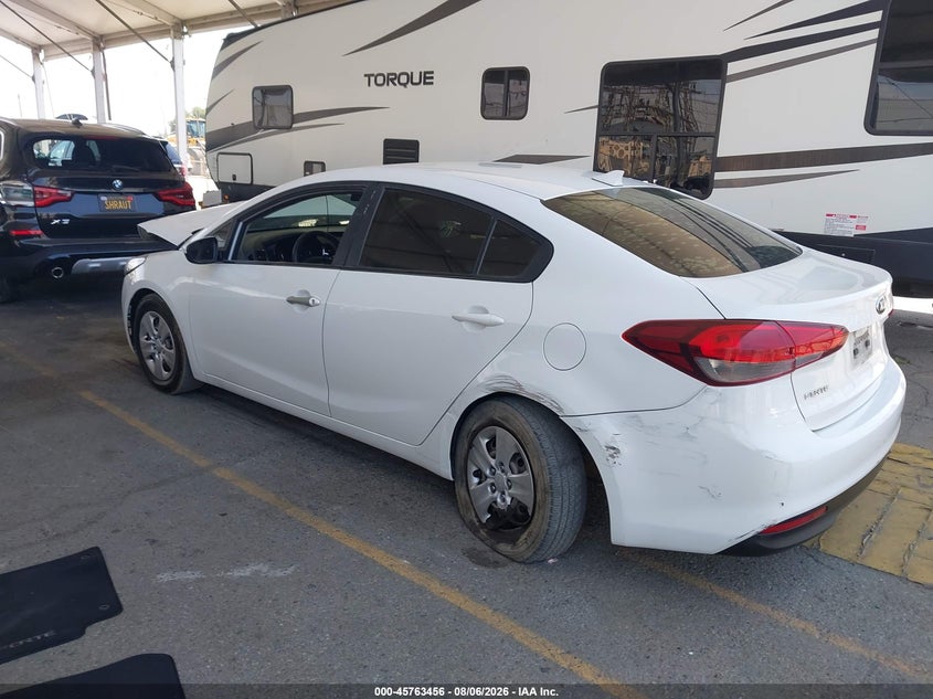 Vin: 3kpfk4a77je240825, lot: 46262205, kia forte lx 20183
