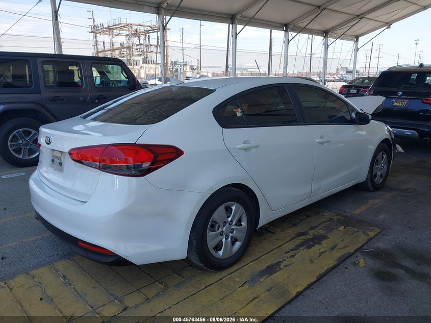 Vin: 3kpfk4a77je240825, lot: 46262205, kia forte lx 20184