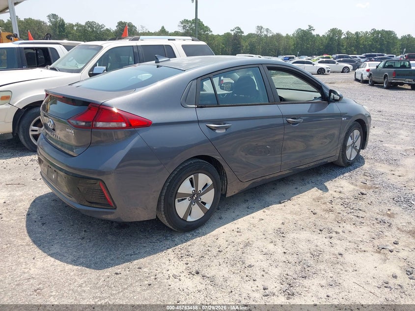 Vin: kmhc65lc6ju099928, lot: 46262207, hyundai ioniq hybrid blue 20184