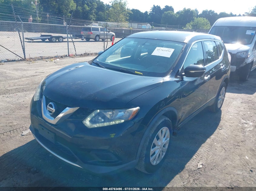 Vin: knmat2mv2fp537840, lot: 46262245, nissan rogue s 20152