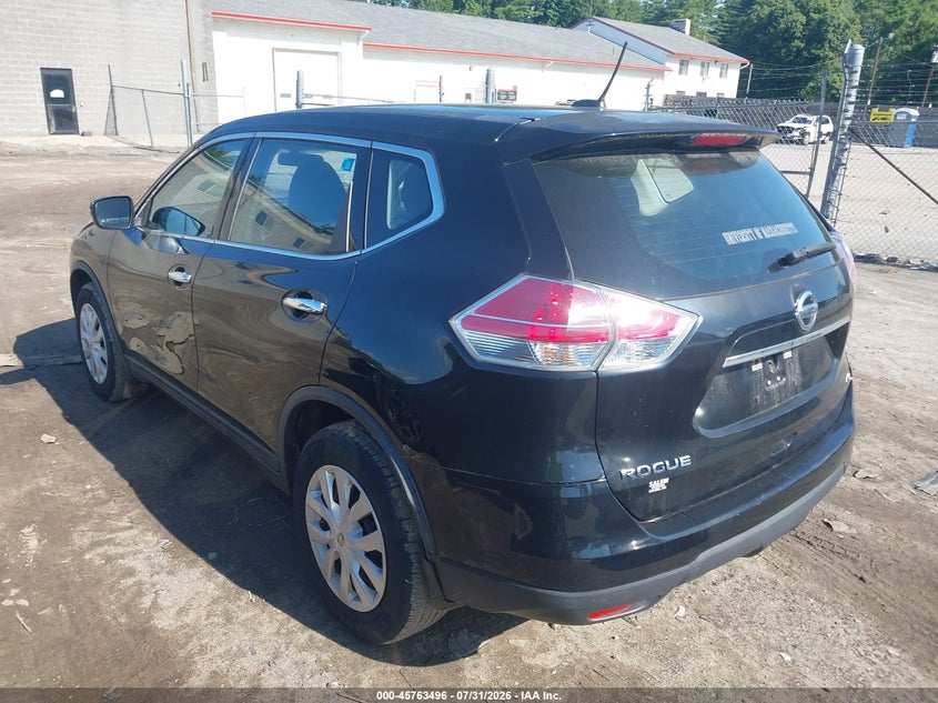 Vin: knmat2mv2fp537840, lot: 46262245, nissan rogue s 20153