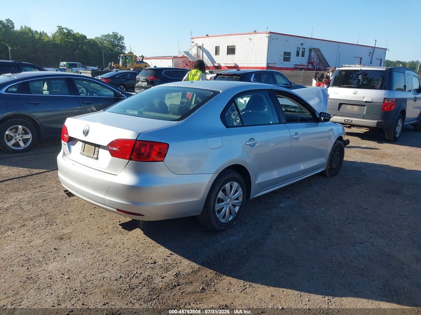 Vin: 3vw2k7aj4bm108041, lot: 46262257, volkswagen jetta 2.0l s 20114