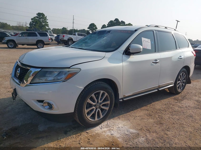 Vin: 5n1ar2mn2ec653555, lot: 46262264, nissan pathfinder sl 20142