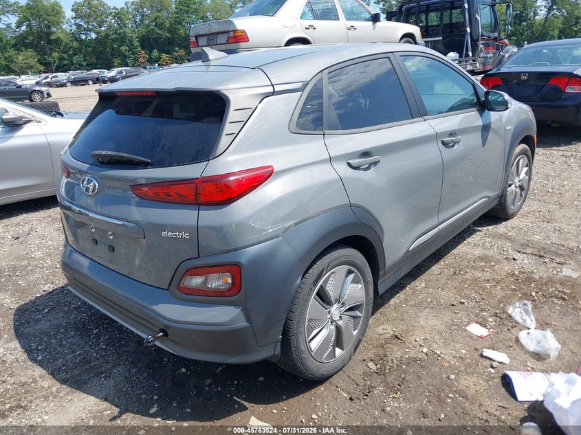 Vin: km8k53ag3lu073315, lot: 46262273, hyundai kona electric ultimate 20204